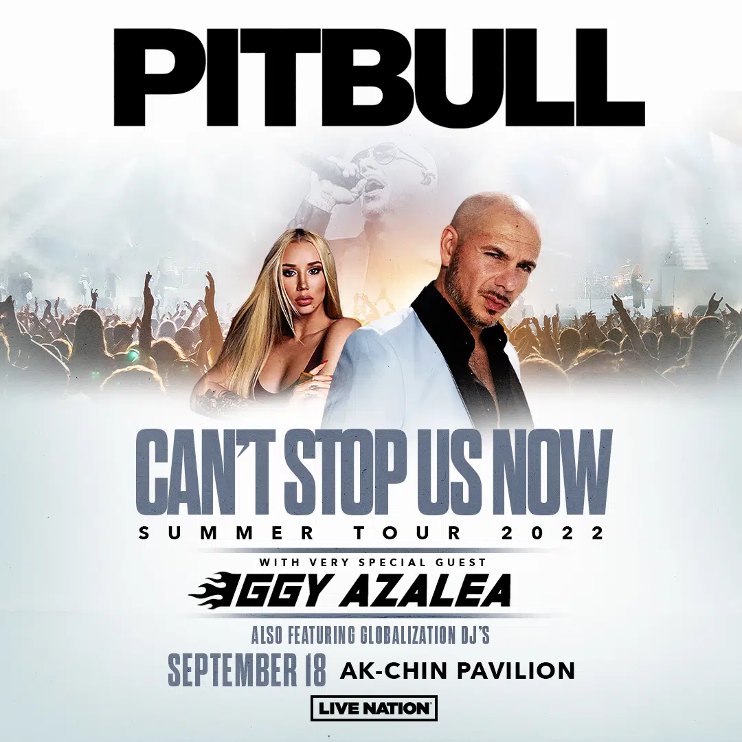 Pitbull Can't Stop Us Now Summer Tour with Iggy Azalea 101.1 The Bounce
