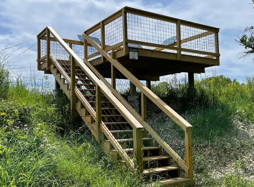 Dixon Park District Hosting a Fun Time for New Viewing Platform in the
