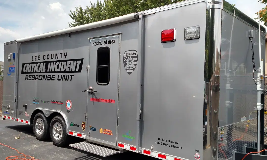 Lee County Emergency Management Command Trailer Being Utilized to Assist  With Fair and Festival Security | River Country 