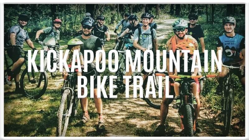 Onvergetelijk Dek de tafel Verwoesting Kickapoo Mountain Bike Trail | justaroamaway.com
