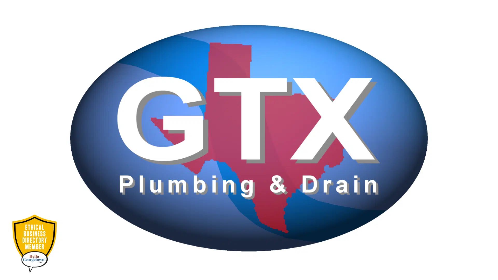 GTX Plumbing with Badge Georgetown Texas