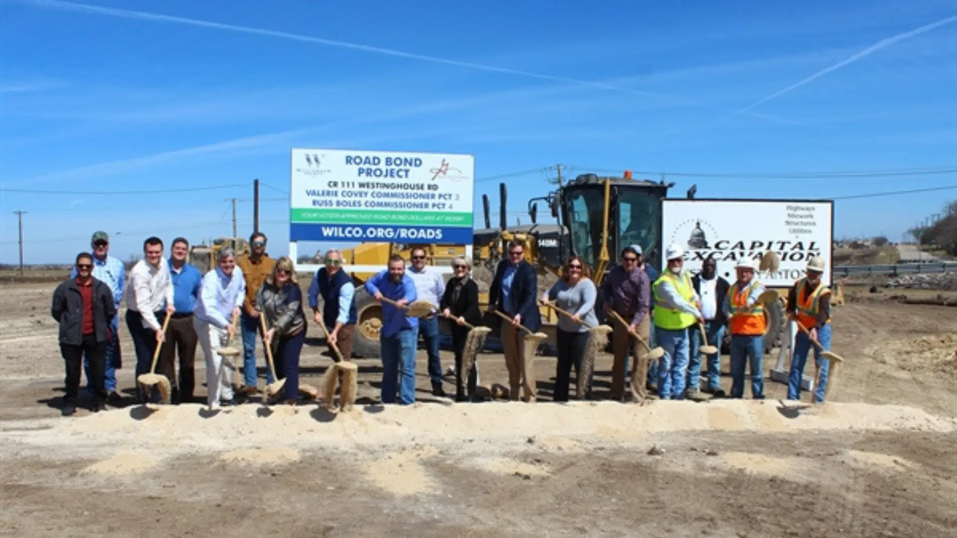 Williamson County and Break Ground on Westinghouse Road