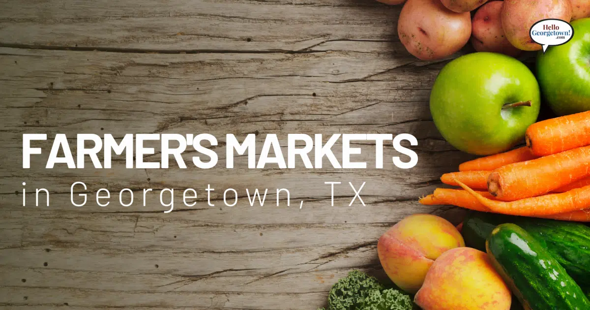 Farmer’s Markets in TX Hello