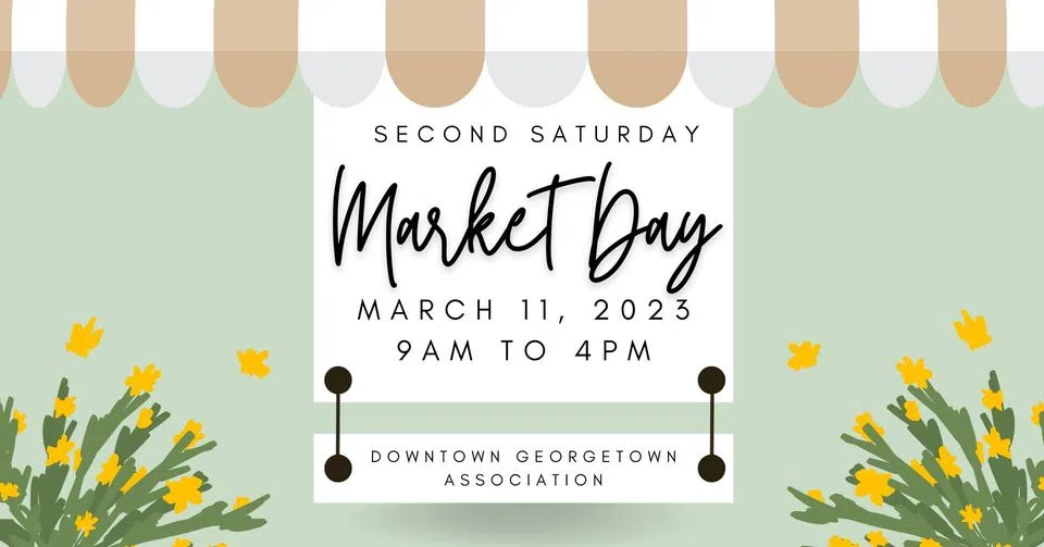 2023 March Market Days Hello