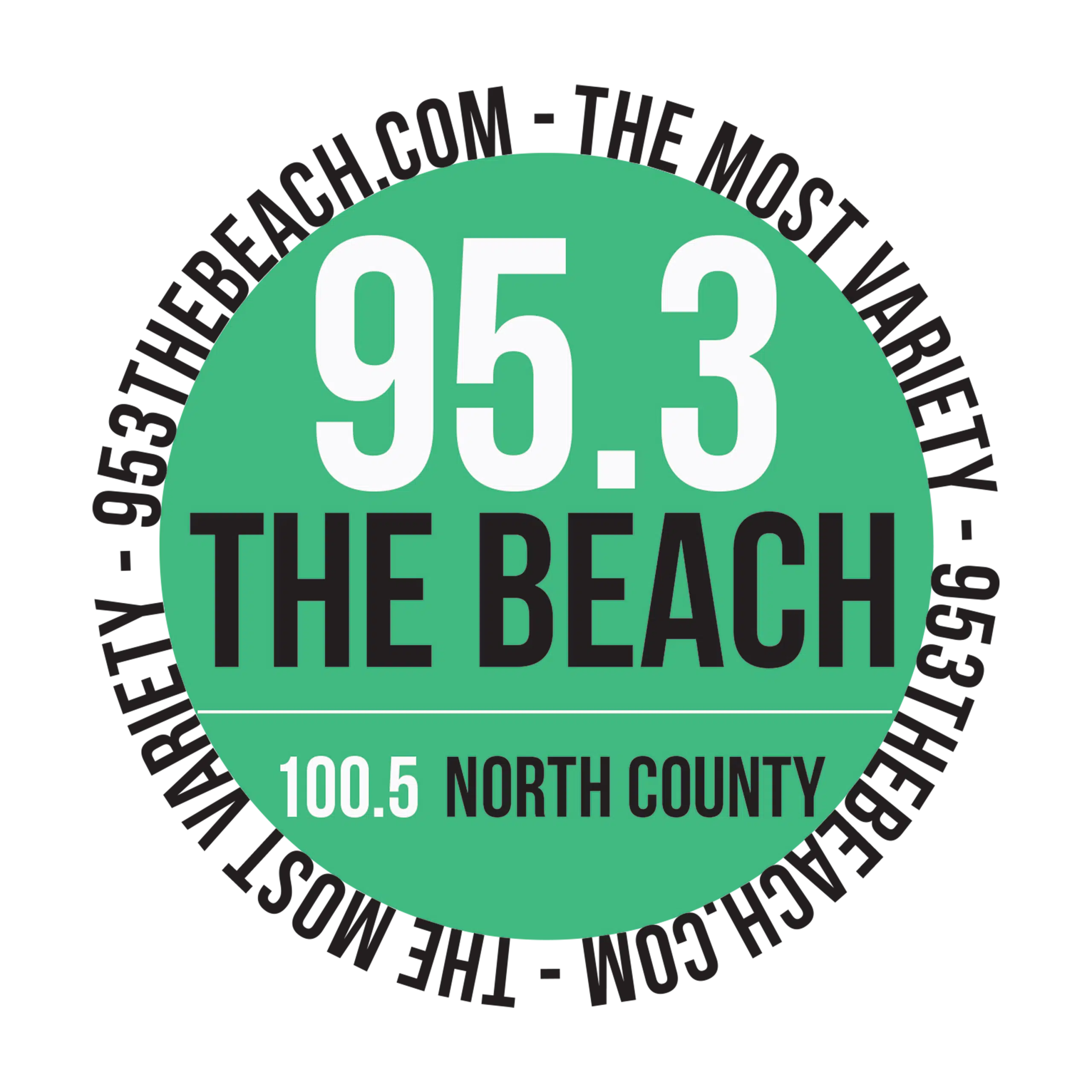 Playing The Most Variety! | 95.3 The Beach (100.5 in North County)