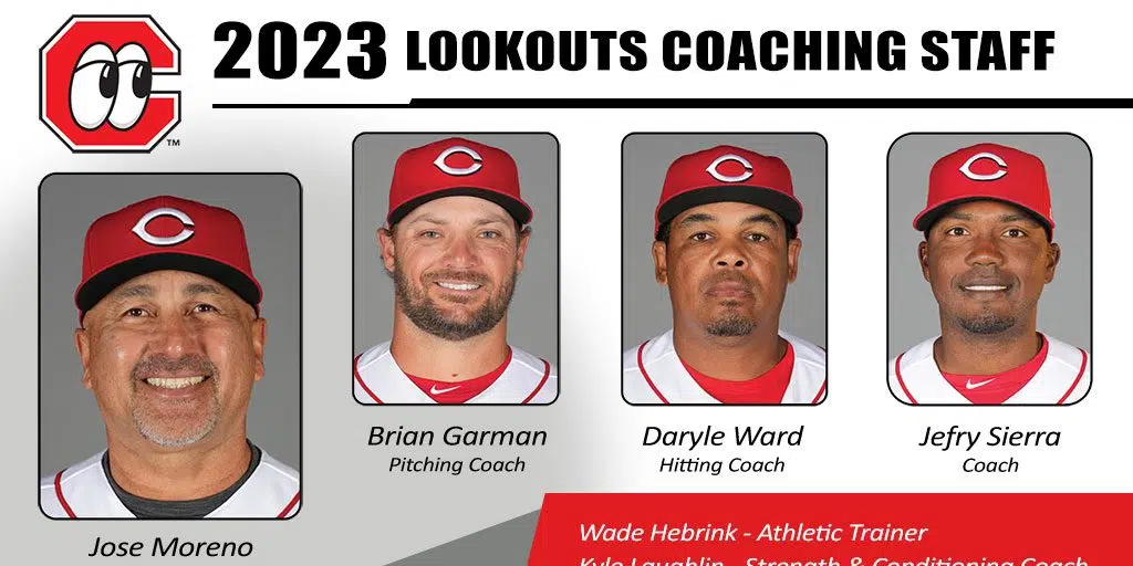 Via Chattanooga Lookouts-2023 Coaching Staff Announced