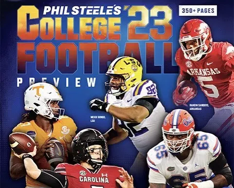 Phil Steele's College Football 2022 Preview Ohio State Alabama Clemson  Georgia