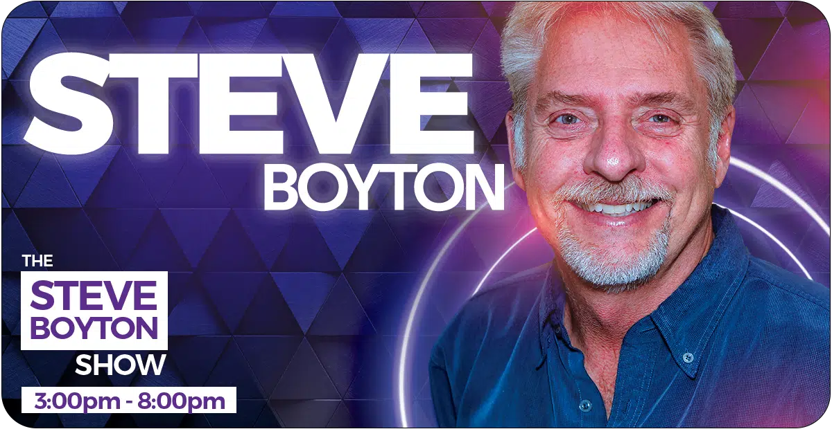 Feature: https://lite985.ca/afternoons-with-steve-boyton/