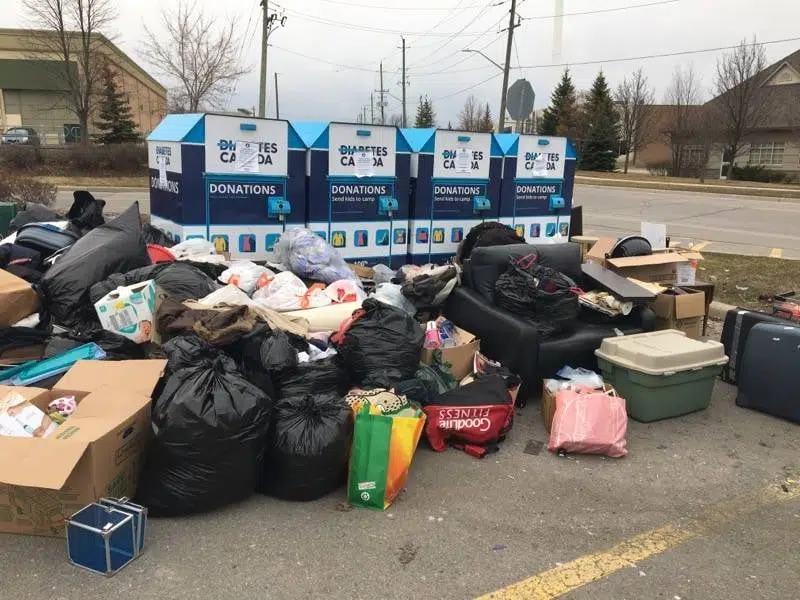 Charity donation bins are a ‘dumping ground’ LITE 92.1