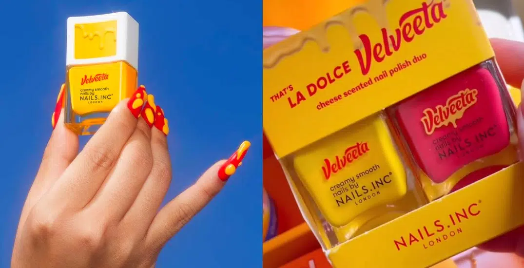 Live your biggest, boldest life with Velveeta Cheese Scented Nail Polish LITE 92.1 Southern