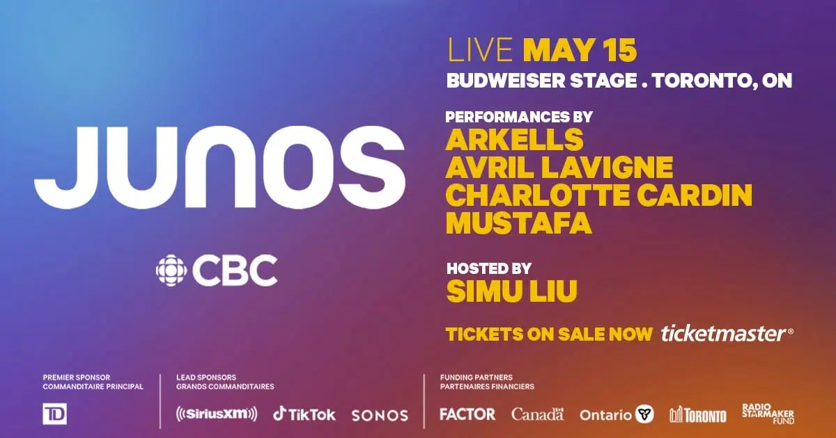 Nominations For The 2022 Juno Awards In Toronto Z1035 All The Hits