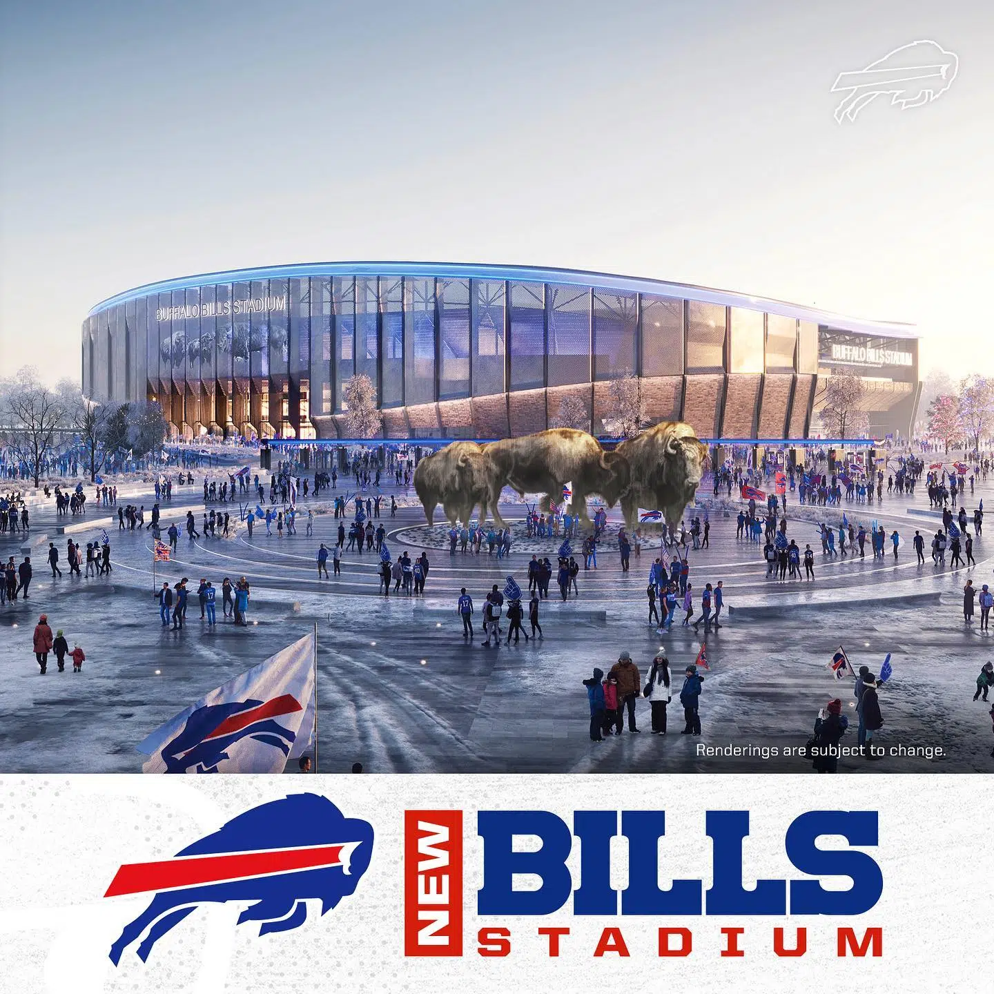 Buffalo Bills give first look at new stadium renderings 