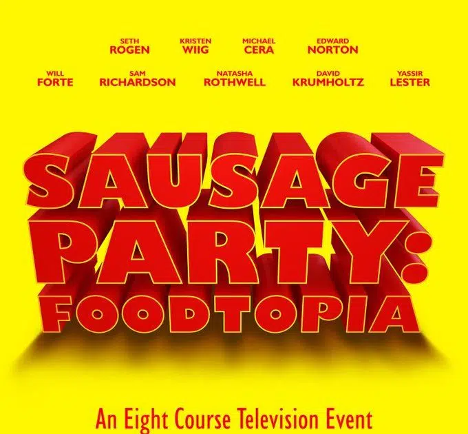 Seth Rogens ‘sausage Party Foodtopia Series Is Coming In 2024 Z1035 All The Hits 2521