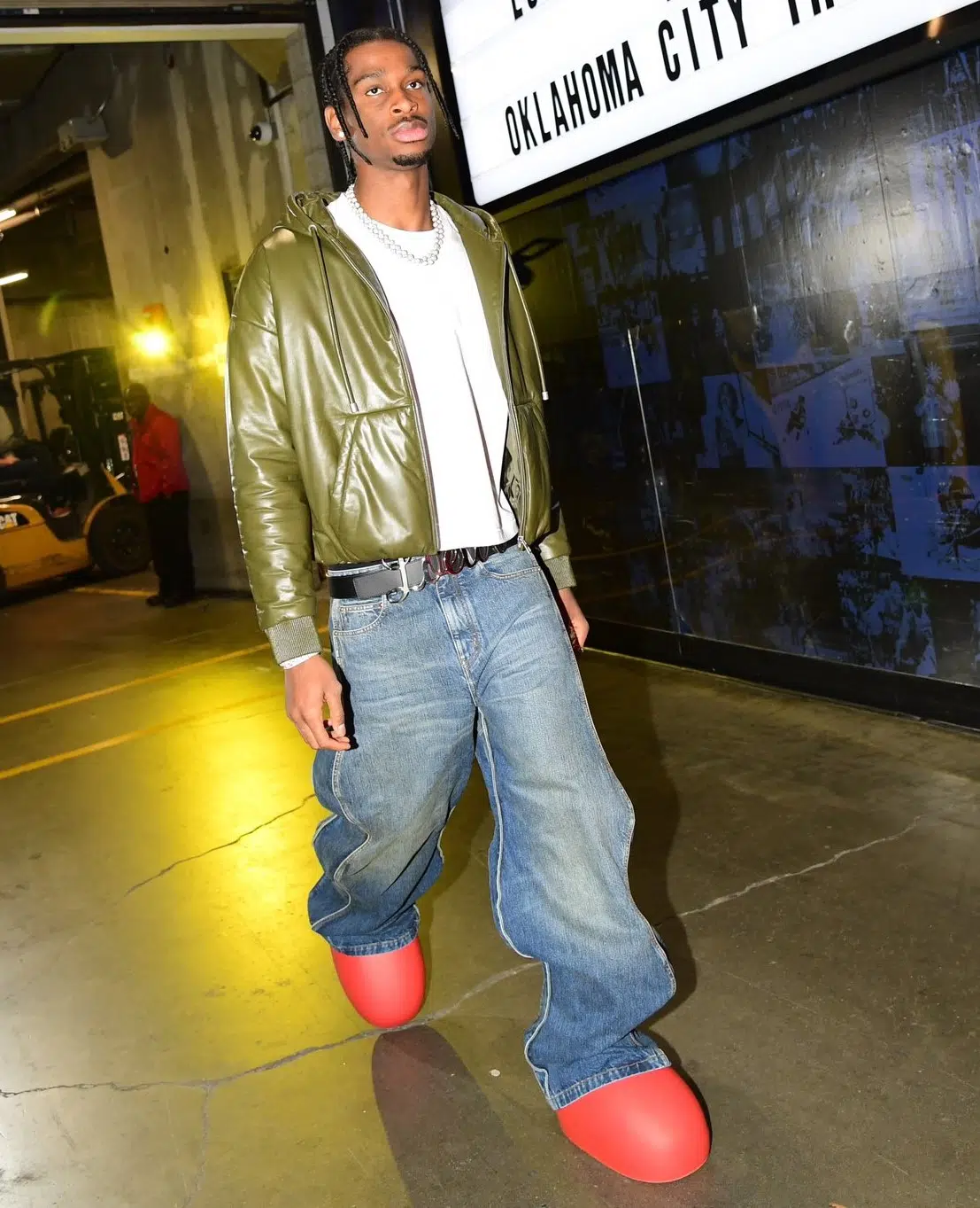 Shai Gilgeous-Alexander Showed Off His New Big Red Boots | Z1035 - All ...