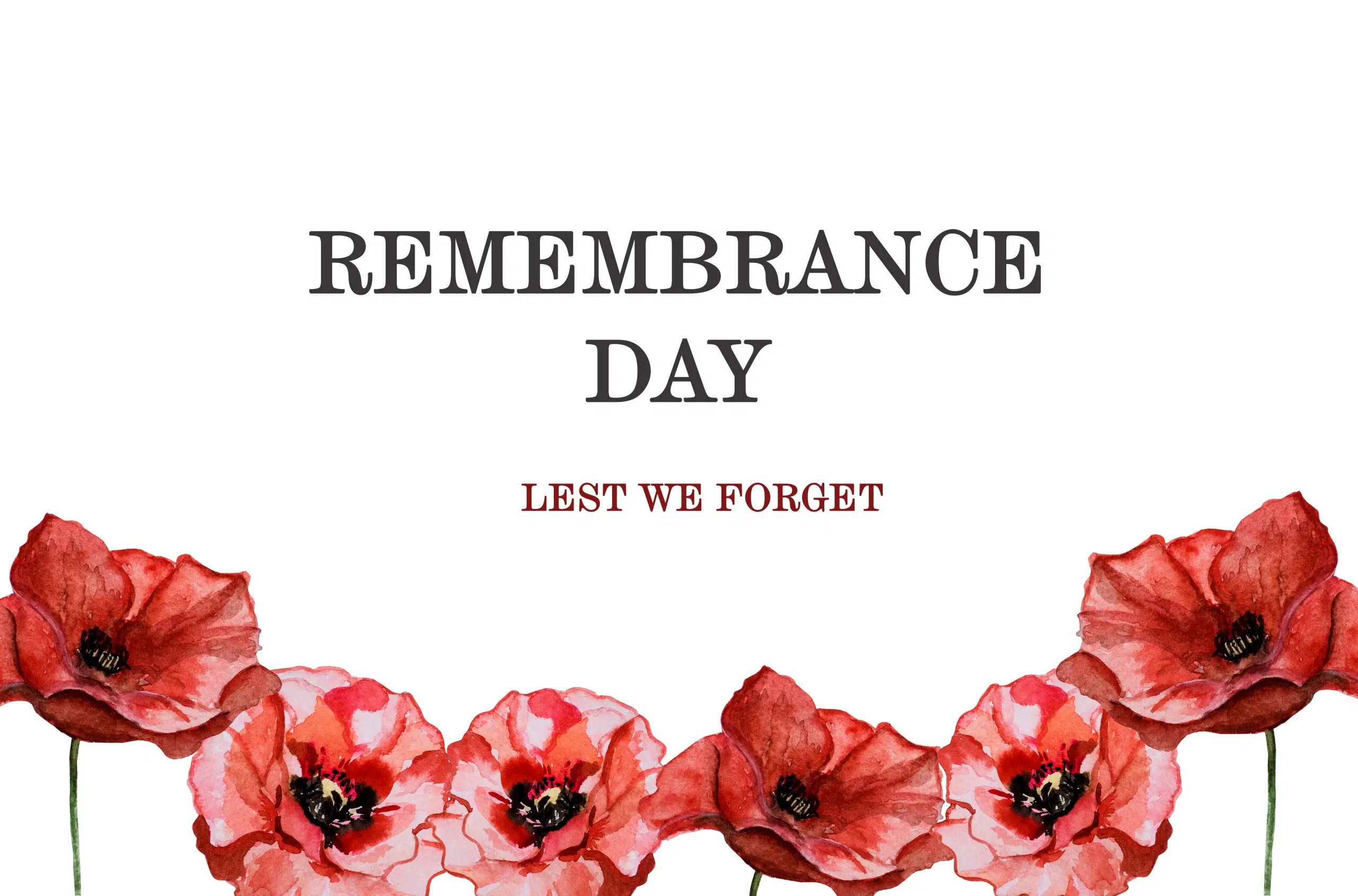 Remembrance Day in Rocky Mountain House 94.5 Rewind Radio