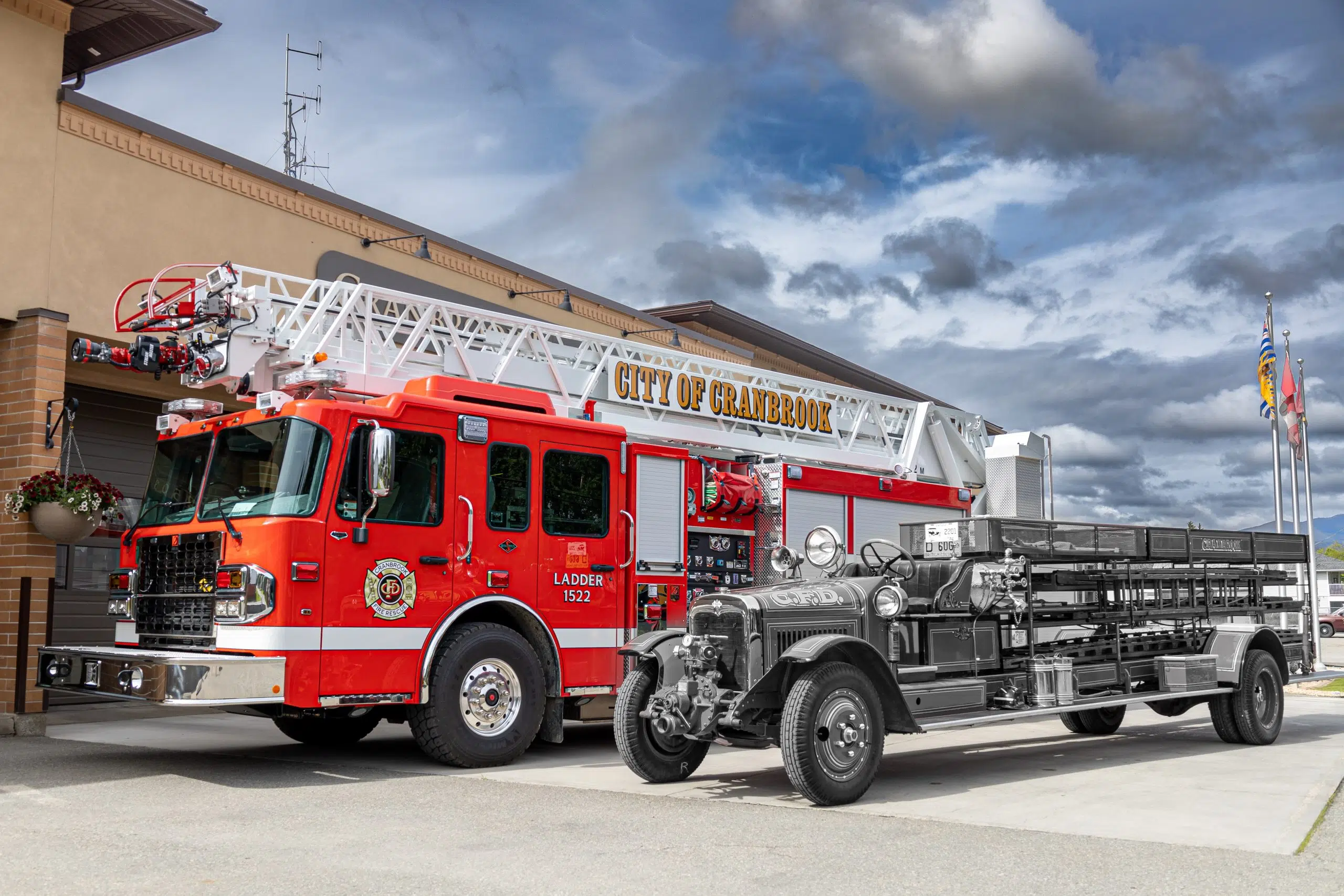 New Aerial Ladder Truck begins service with Cranbrook Fire and