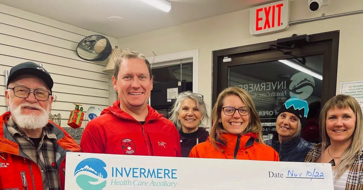 Columbia Valley SAR receives 7k+ for new medical equipment Wild 104.