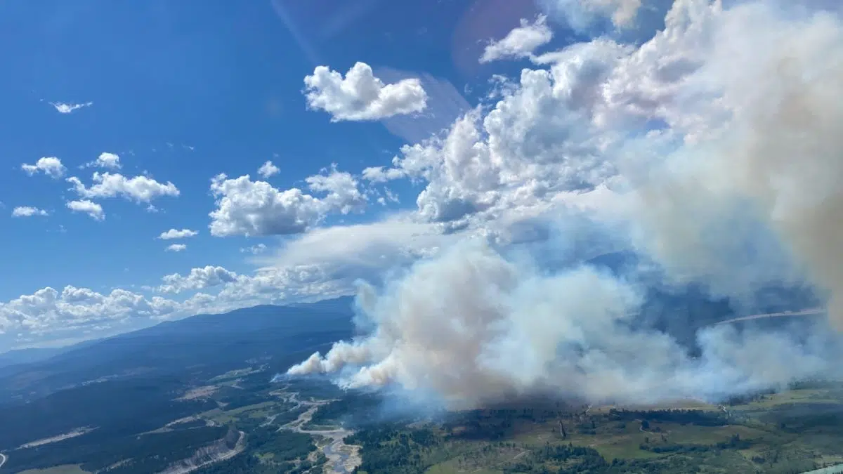 St Marys River Wildfire Being Held Evacuation Alert Removed For 667