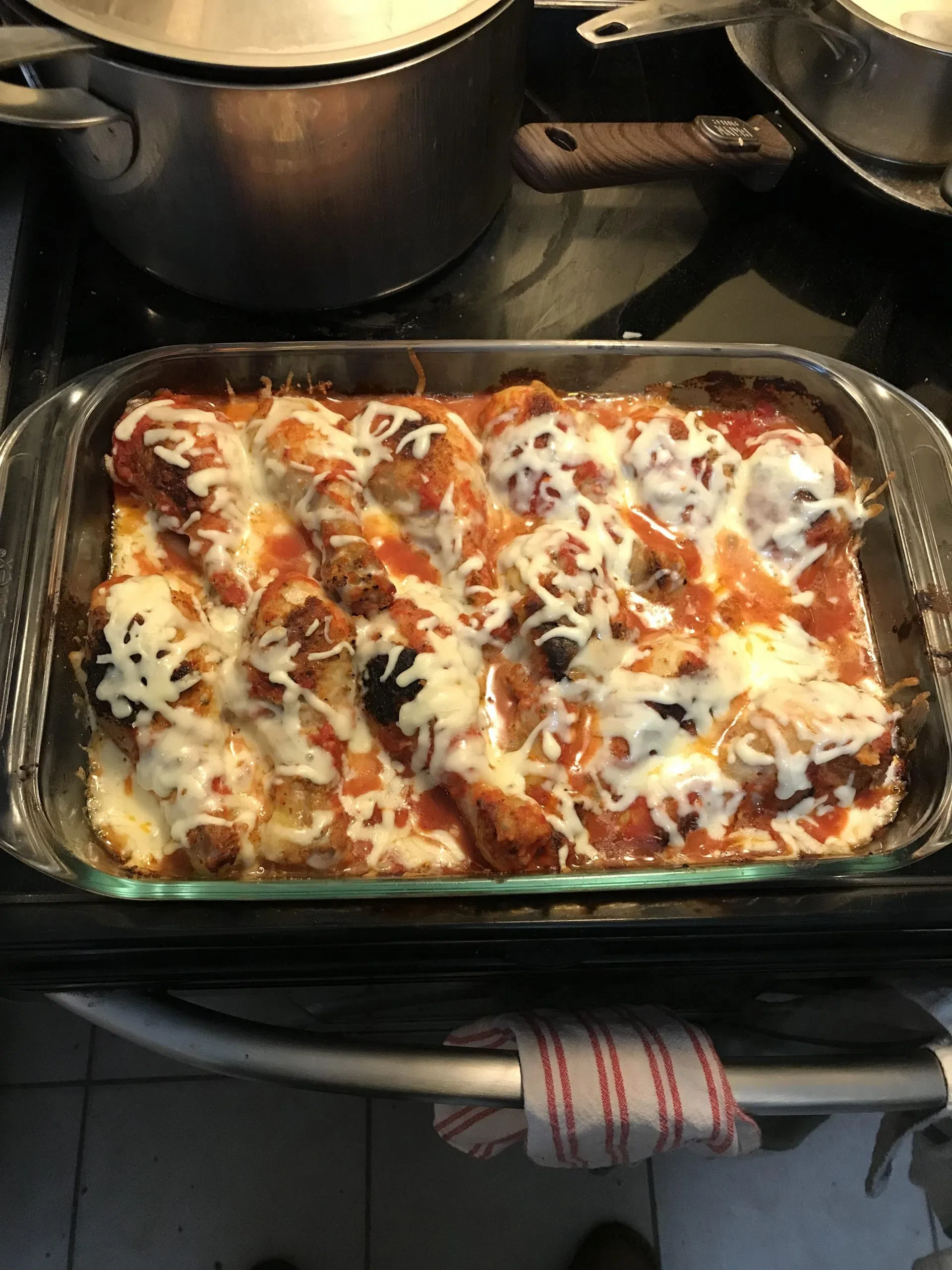 Foodie Friday Parmesan Crusted Chicken Drumsticks Parmigiana LITE 88