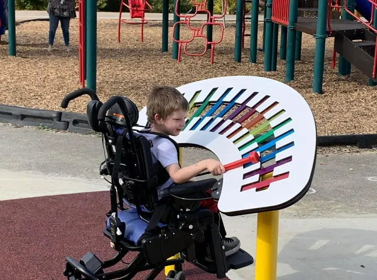 Barren County elementary schools offer wheelchair accessible playground