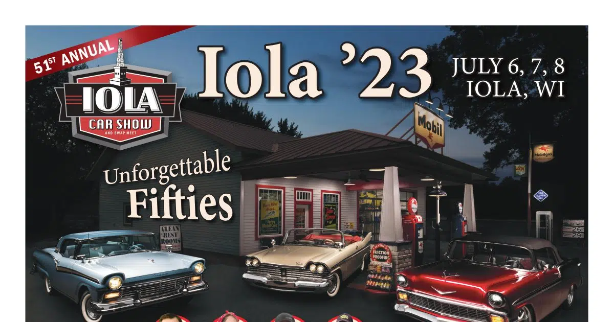 WSPT is the Official Radio Station of the Iola Car Show in Iola 97.9