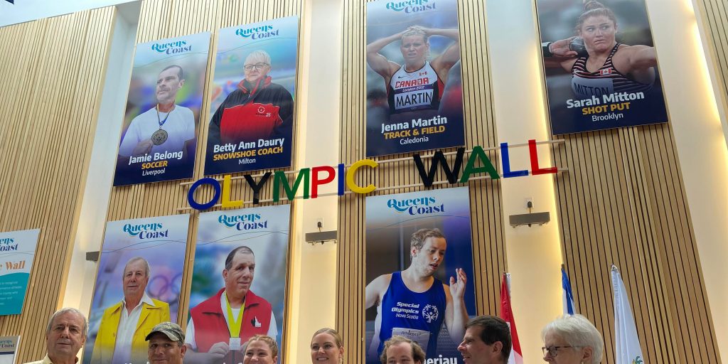 Olympic Wall unveiled at Emera Centre - Vimarsana News