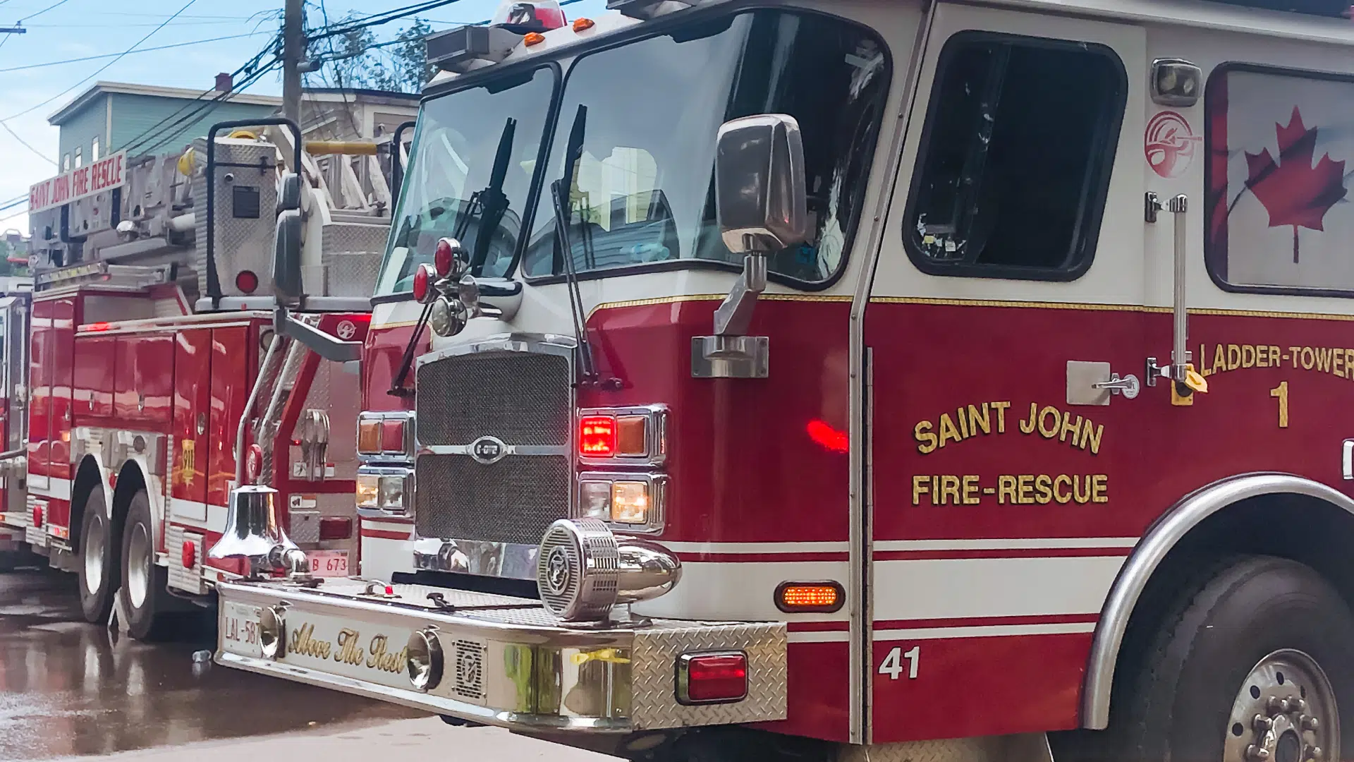 Fire damages west Saint John home | 97.3 The Wave