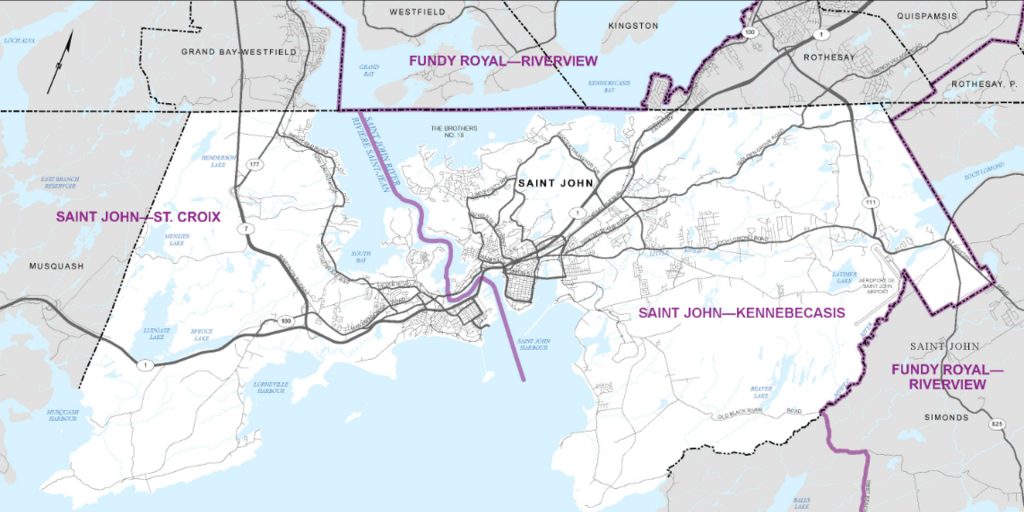 Saint John Will Be Split Between 2 Federal Ridings - Vimarsana News