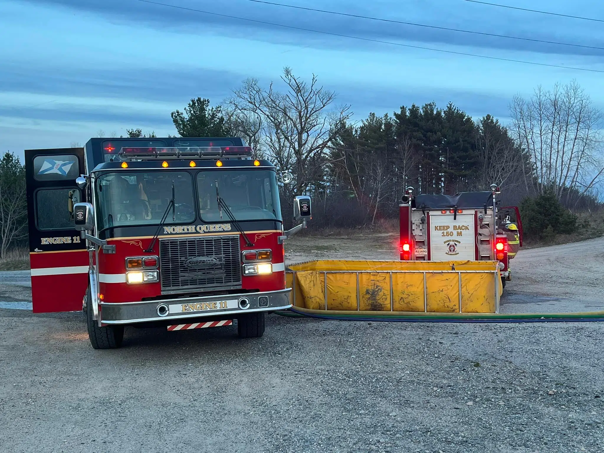 Caledonia Fire Destroys Former Legion Country 100.7