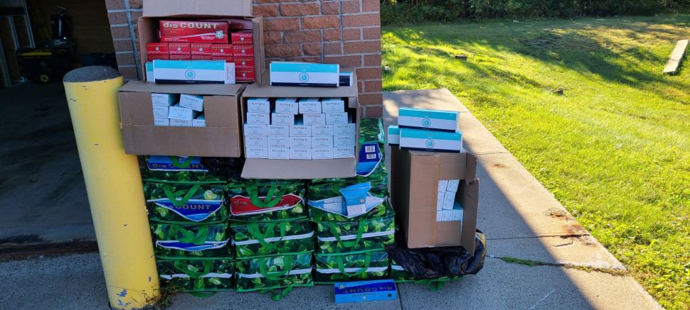 Contraband Cigarettes Seized During Traffic Stop - Vimarsana News