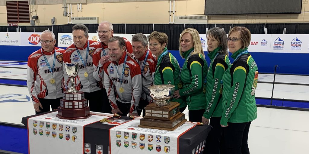 Canadian Senior Curling: Saskatchewan, Ontario Win Gold - Vimarsana News