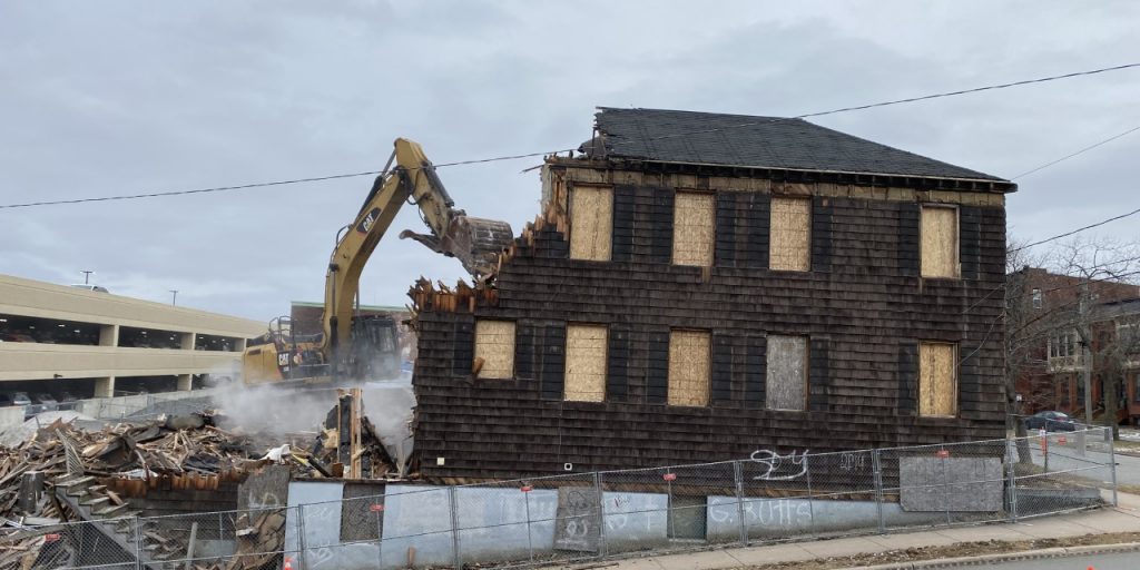 Historic 'Brown House' Demolished In Uptown Saint John - Vimarsana News