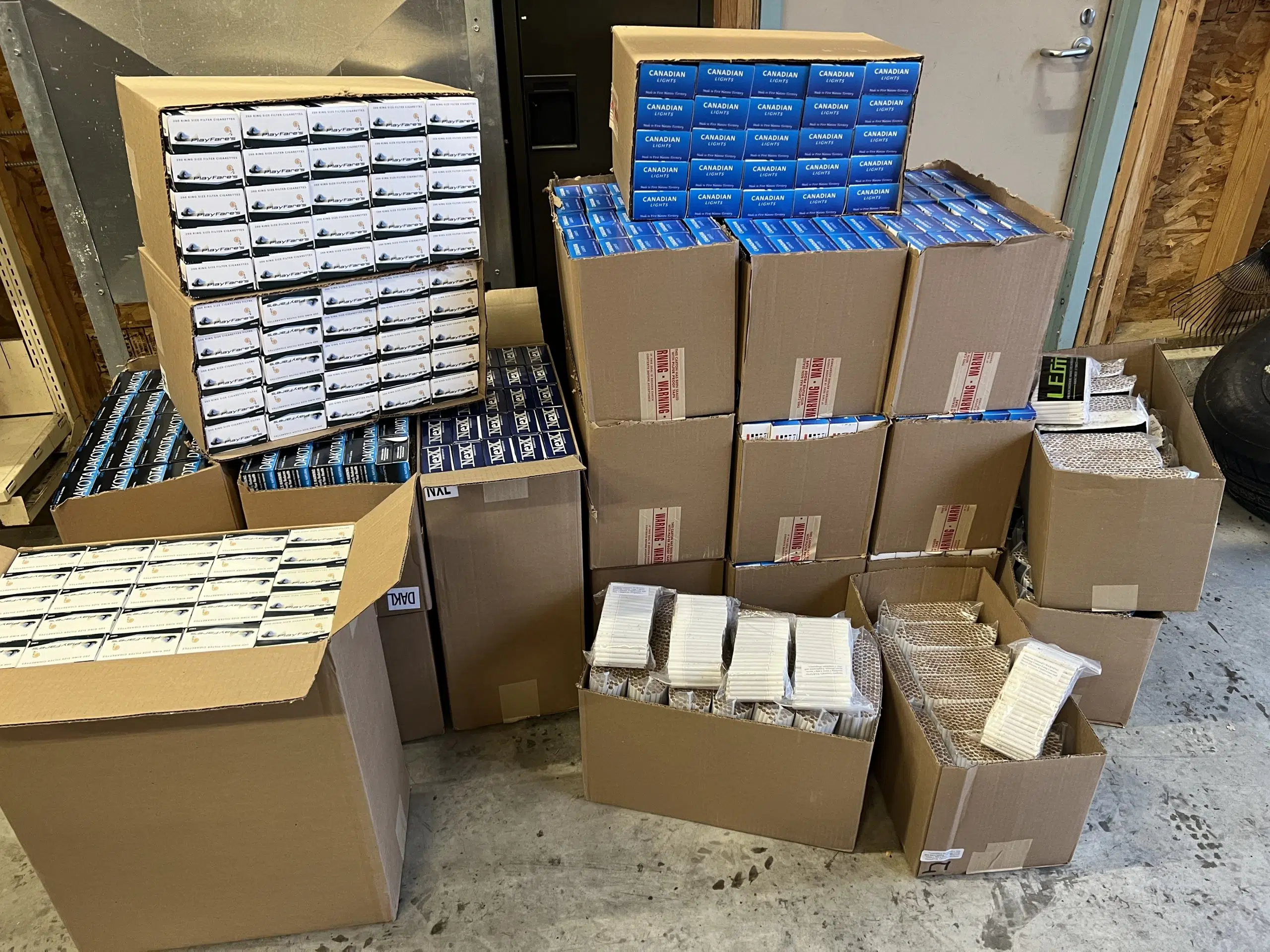 South Shore RCMP Seize Over 150K Unstamped Cigarettes | 101.5 The Hawk