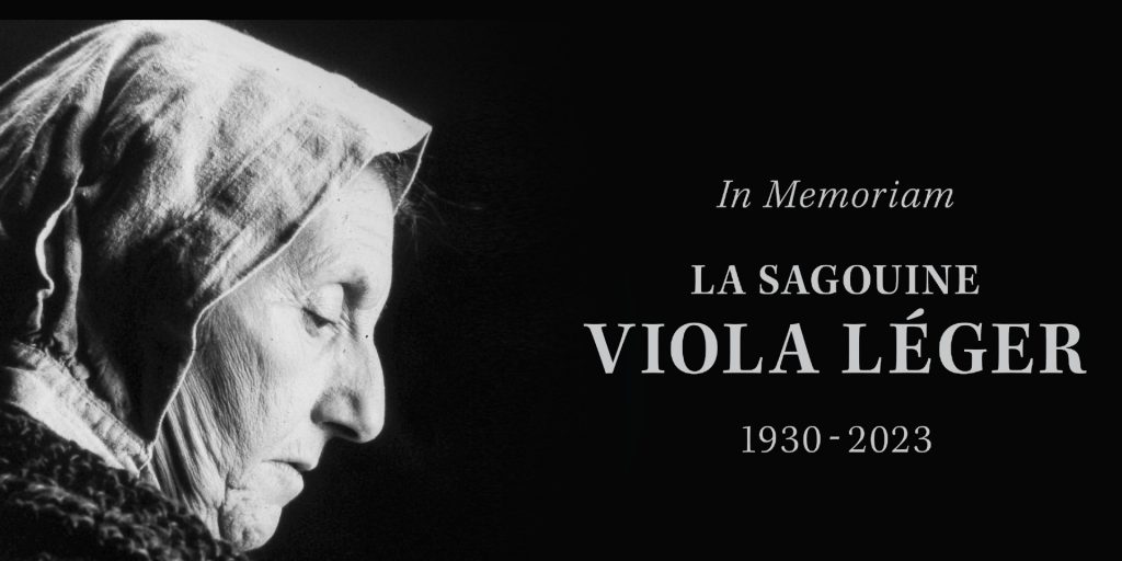 Acadian Actress Viola Léger Dies At 92 - Vimarsana News