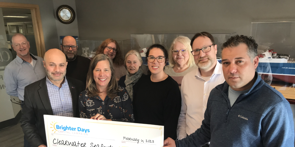 Clearwater Seafoods Donates $250K to South Shore Regional Hospital's Brighter Days Capital Campaign - Vimarsana News