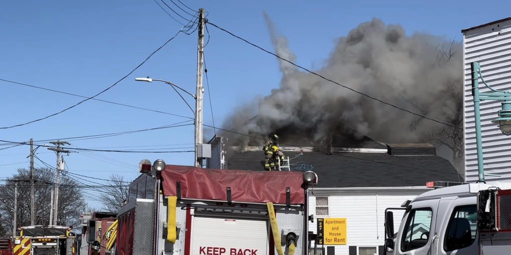 Fire at downtown Digby apartment building - Vimarsana News