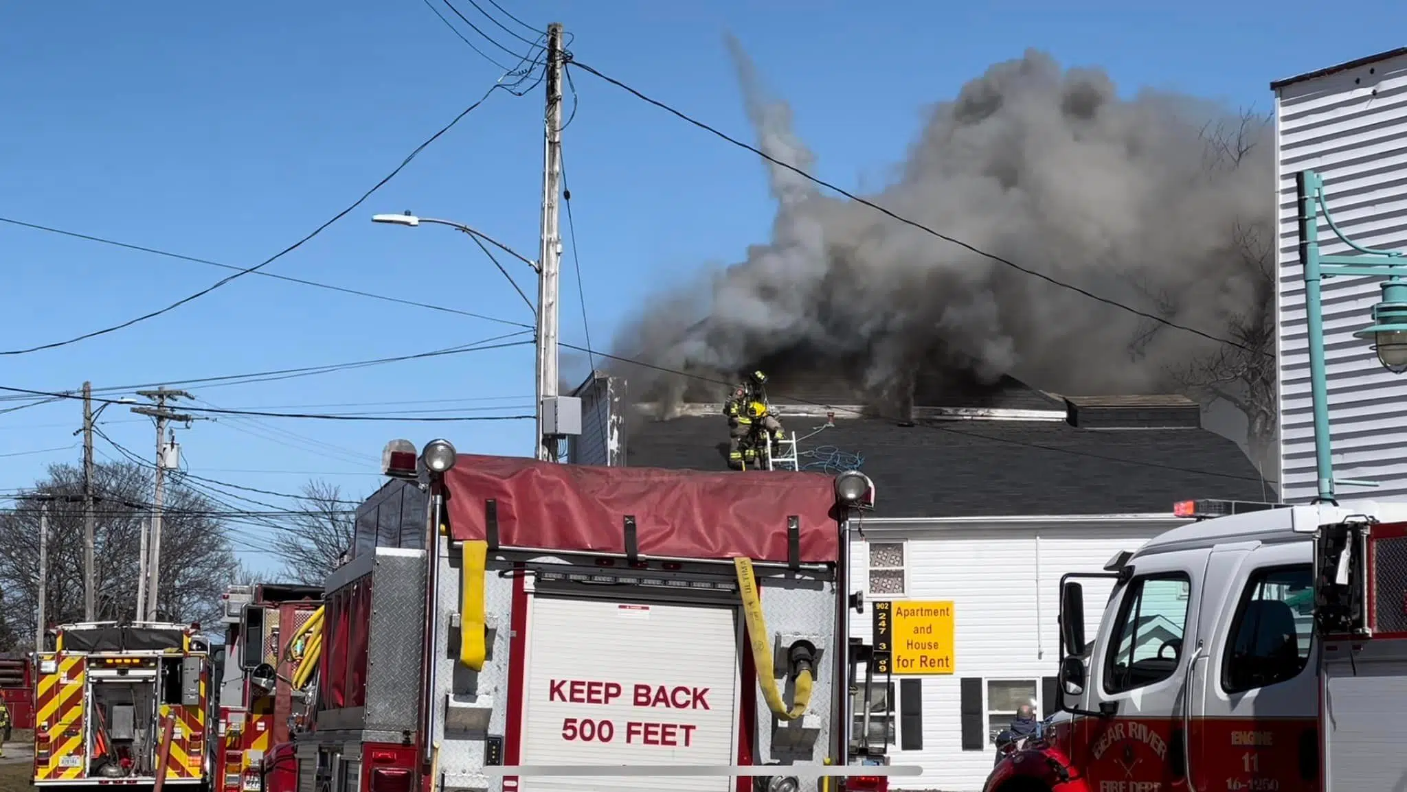 Fire at downtown Digby apartment building Y95.5