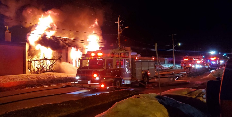 Dryden Fire faced 5-year high in emergency calls in 2021 - Vimarsana News