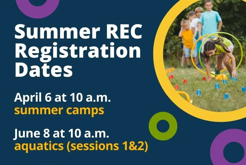 Registration for summer rec programs in HRM opens today Hot Country 103.5