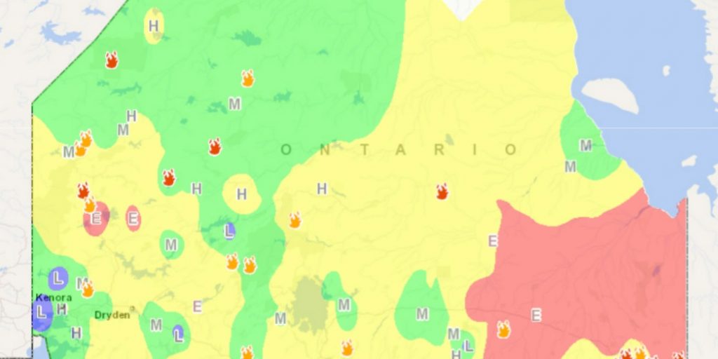 Several new fire starts in northwestern Ontario - Vimarsana News