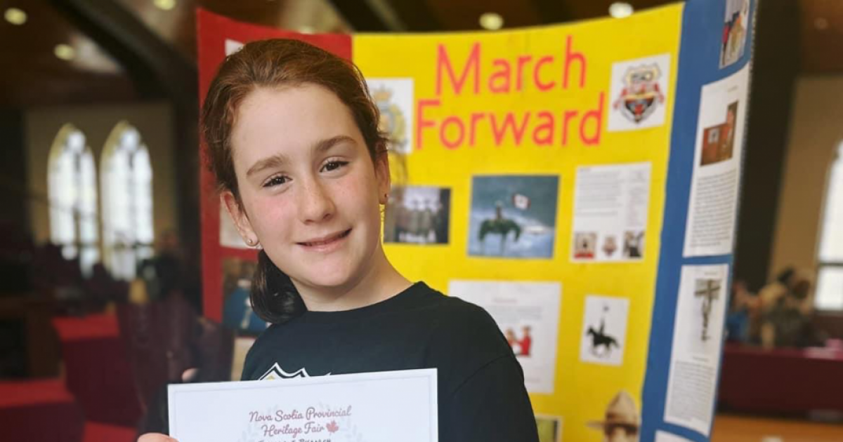 Grade 5 student from Bridgewater wins Excellence award at a Heritage Fair at Saint Mary's University - Vimarsana News