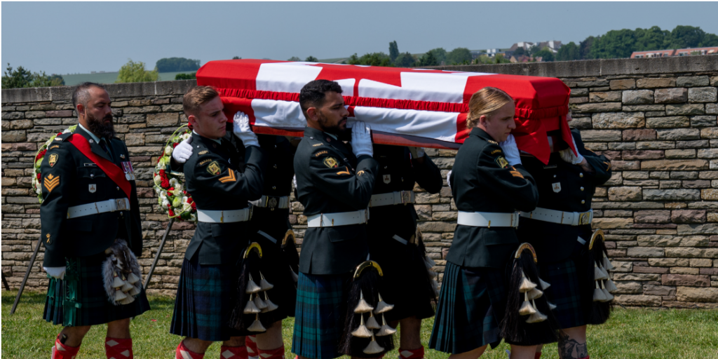 Three Canadian solidiers from First World War laid to rest in France - Vimarsana News