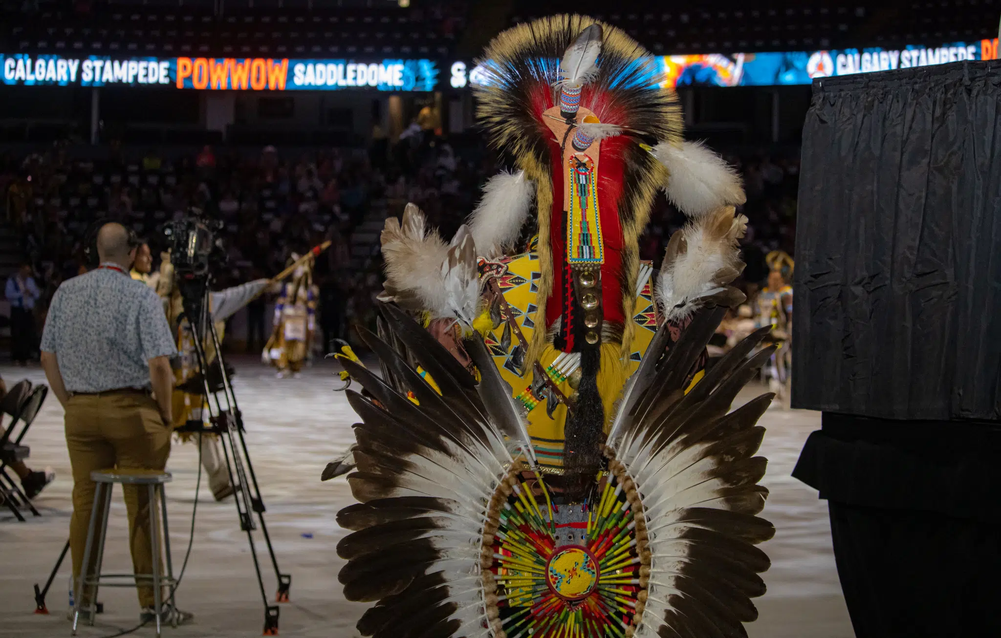 Talking with Indigenous Dancers at the Calgary Stampede POWWOW CJWE