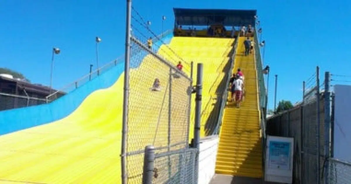 Edmonton says farewell to the Big Yellow Slide after 49 years 89.3