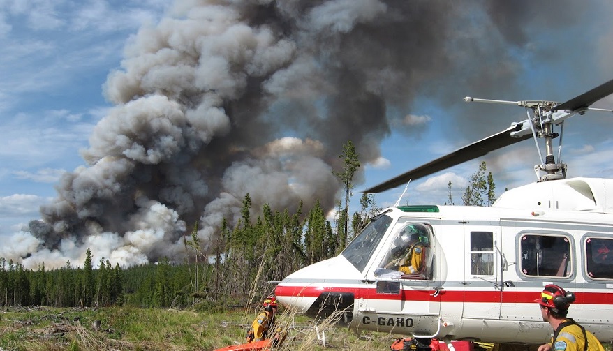 Plumes of Smoke visible in Fort Chipewyan not a threat: Alberta Wildfire - Vimarsana News