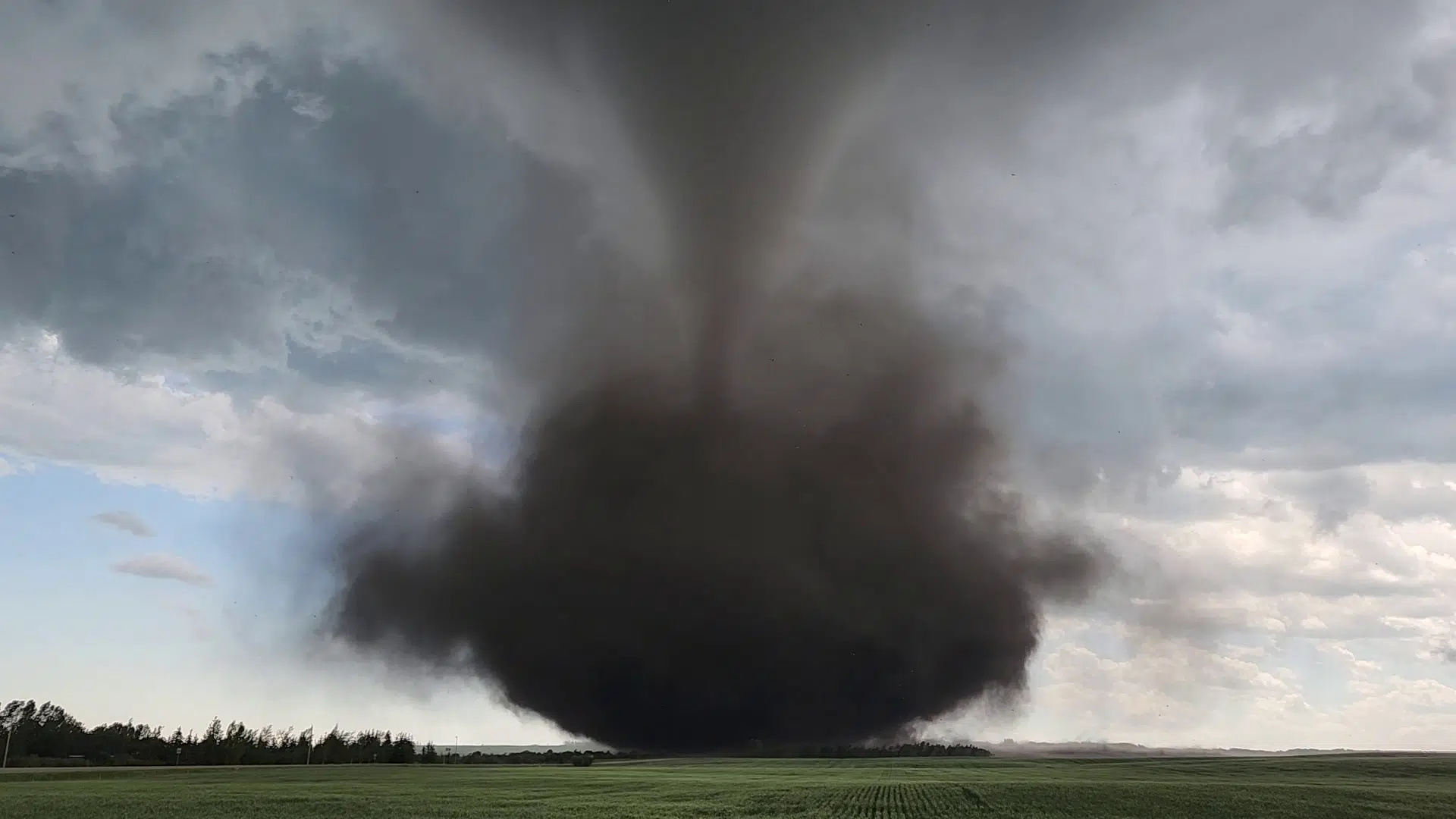 Tornado strikes north of Calgary CFWE FM