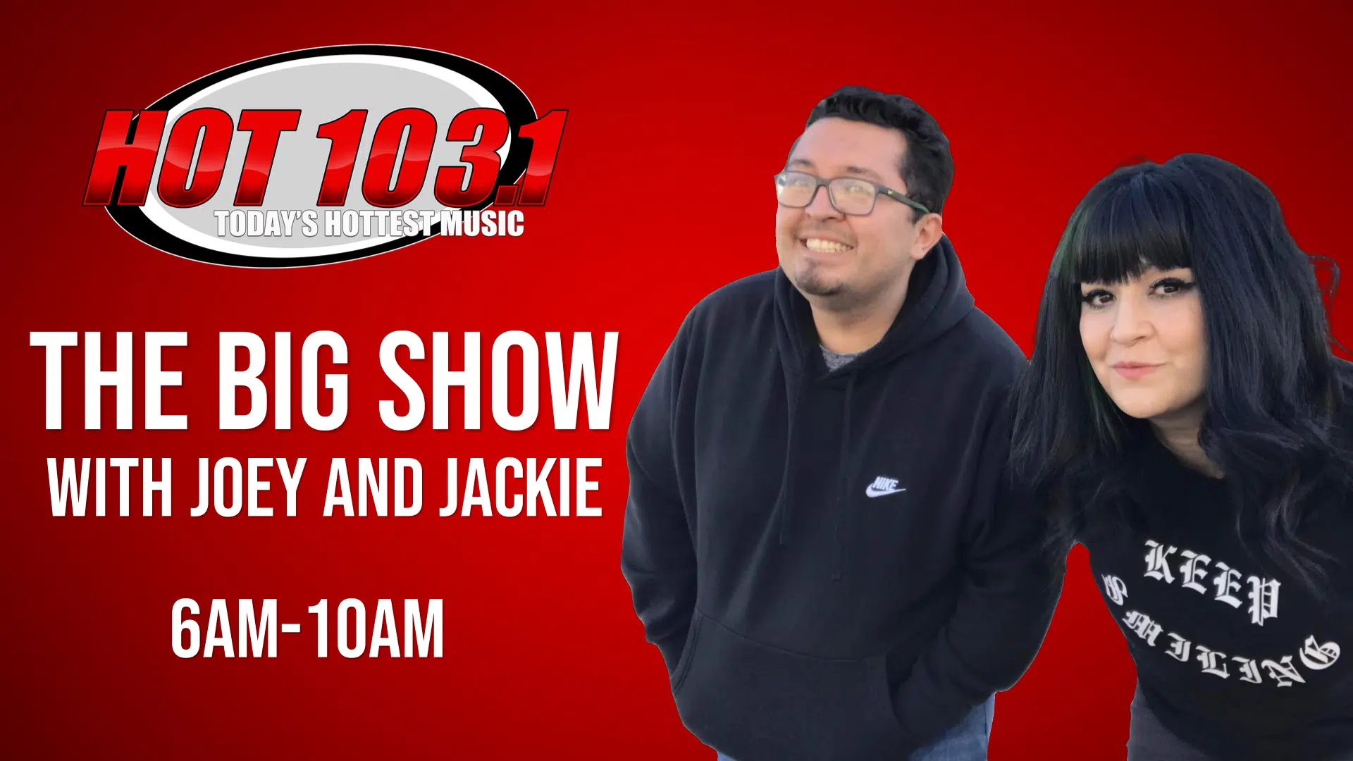 Feature: https://www.hot103.fm/the-big-show-with-joey-jackie/