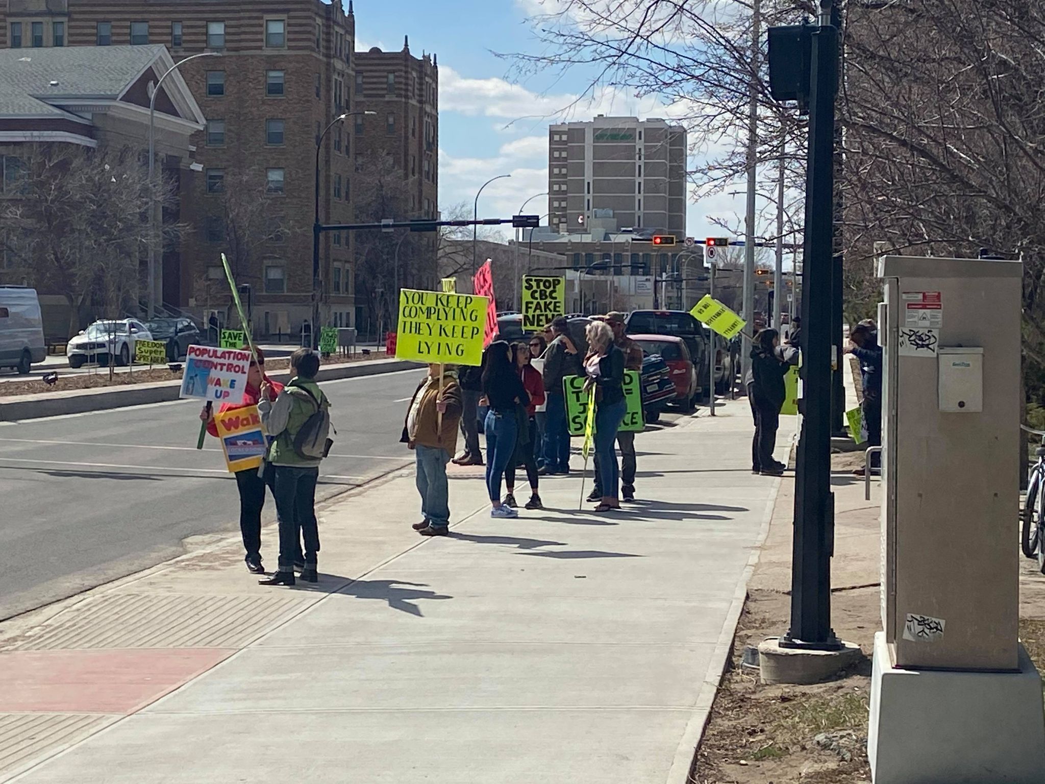 Regina Police issue nine more COVID-19 tickets in relation to April 24 rally - Vimarsana News
