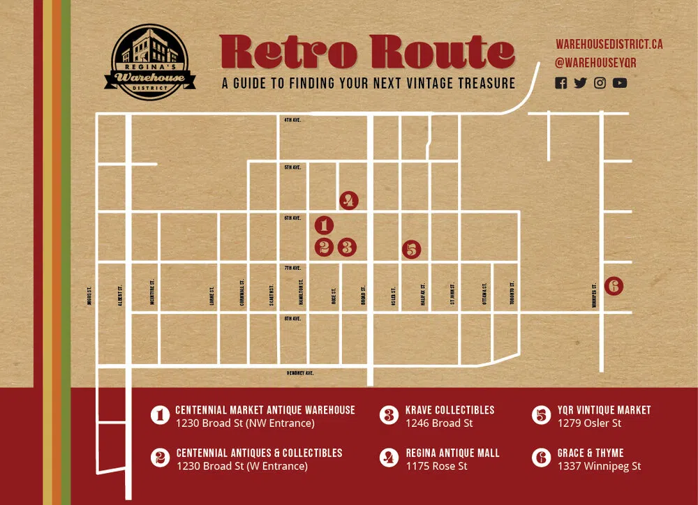 Regina Warehouse District launches Retro Route play92