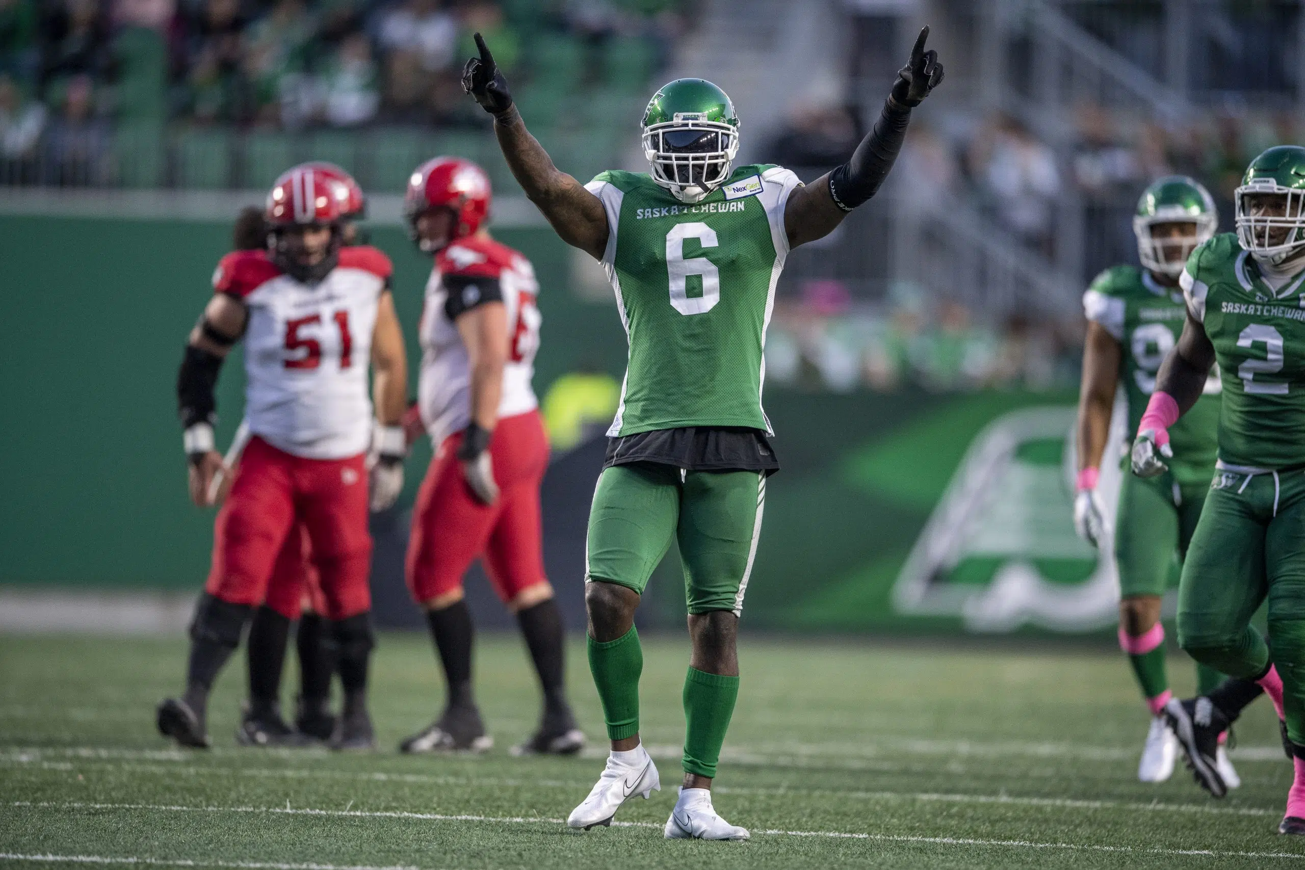 Riders resign CFL sack leader 620 CKRM The Source Country Music